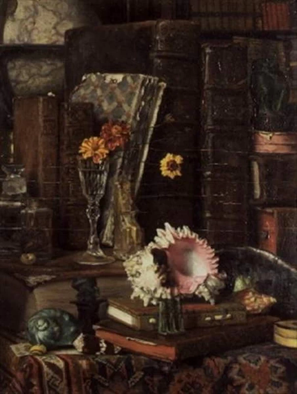 James Tissot - 154, Natura morta con conchiglie